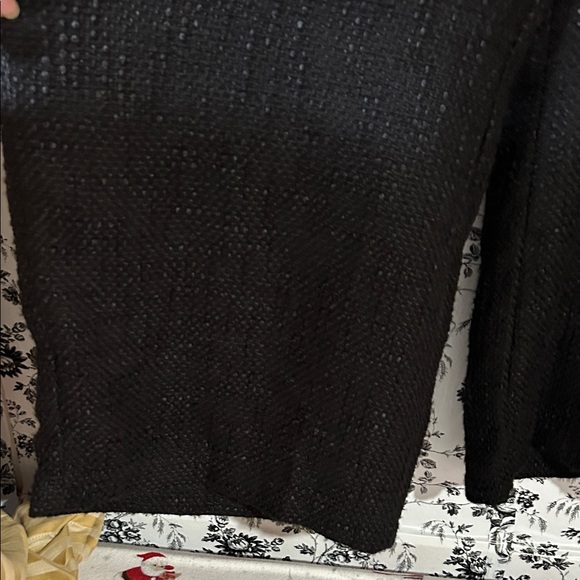 Lulu's Classic Black Wide Leg Pants - Picture 4 of 9